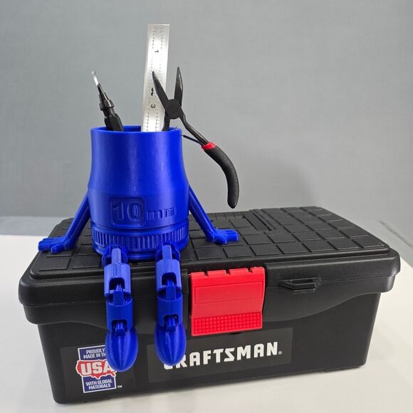 Articulated 10mm Socket Buddy Movable Industrial Automotive 3D Pen Gadget Holder - Picture 1 of 9